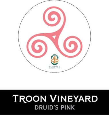 Troon Vineyard Druids Pink Rosé Wine 2023 Comp